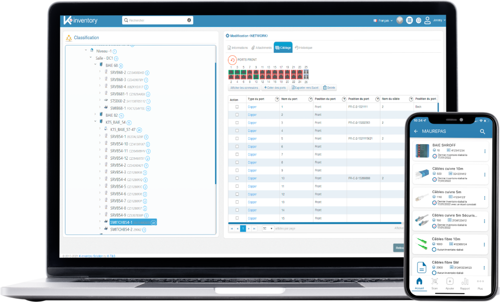 gestion des équipements dans les data center avec K inventory